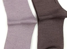 Name It purple dove strømper merinould (2-pak)